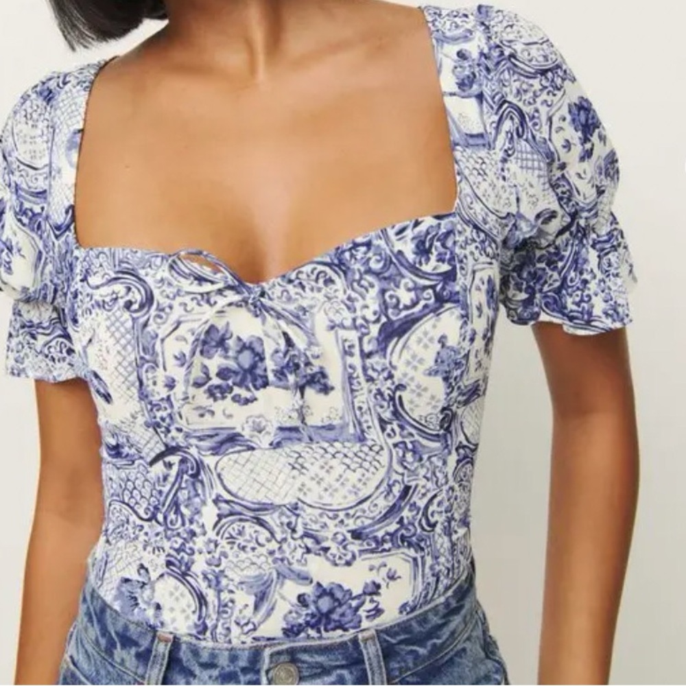 Reformation Delevan Top in En Pointe